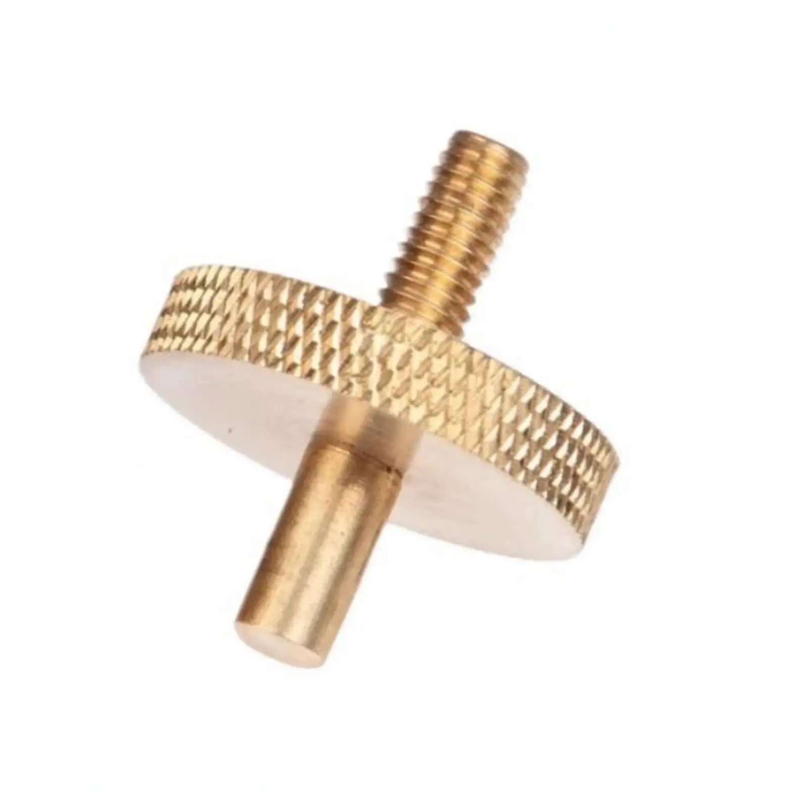 Adjustable Bass Violin Screw Threaded Shaft with Wheel for Double Bass Bridge Positioning Tool