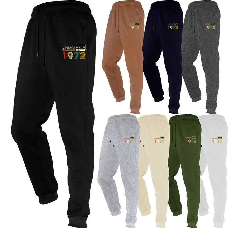 

Creativity Printed Sport Trousers Men Jogging Pants Mens Fitness Joggers Running Pants Sportswear Sweatpants Man Training