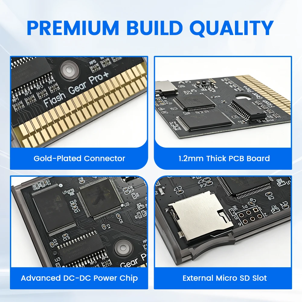 2026 New 1000 in 1 Flash Gear GG Pro+ Memory Card FlashCard for SEGA Game Gear GG GAme Console with 4G TF Card - view 4