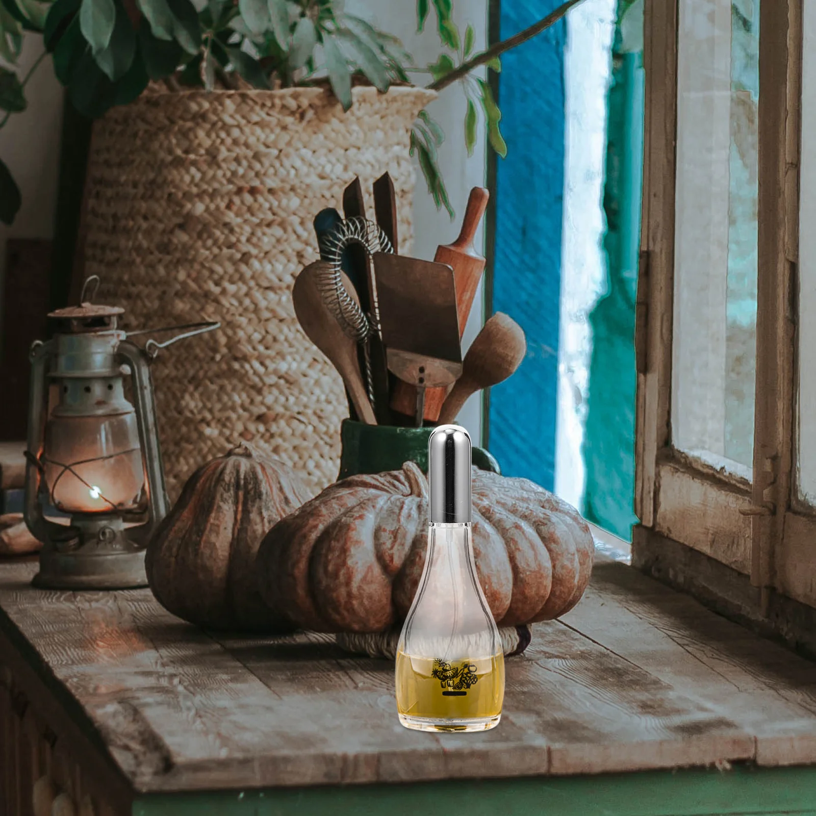 

1Set Stylish Plastic Vinegar Dispenser Polished Surface Perfect for Kitchen Decor Vinegar Dispenser Bottle Kitchen Bottle