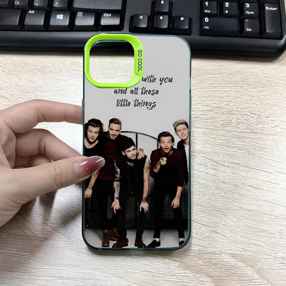 One Direction Five People Who Always Love Music Phone Case 2024 IMD Case For IPhone 16 15 Pro XR XS 7 8 Plus SE2024 Shockproof C