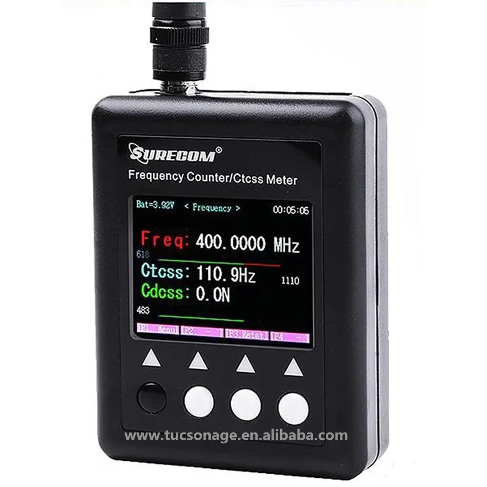 SURECOM SF-401plus 27Mhz-3000Mhz Portable Frequency Counter / CTCSS Meter