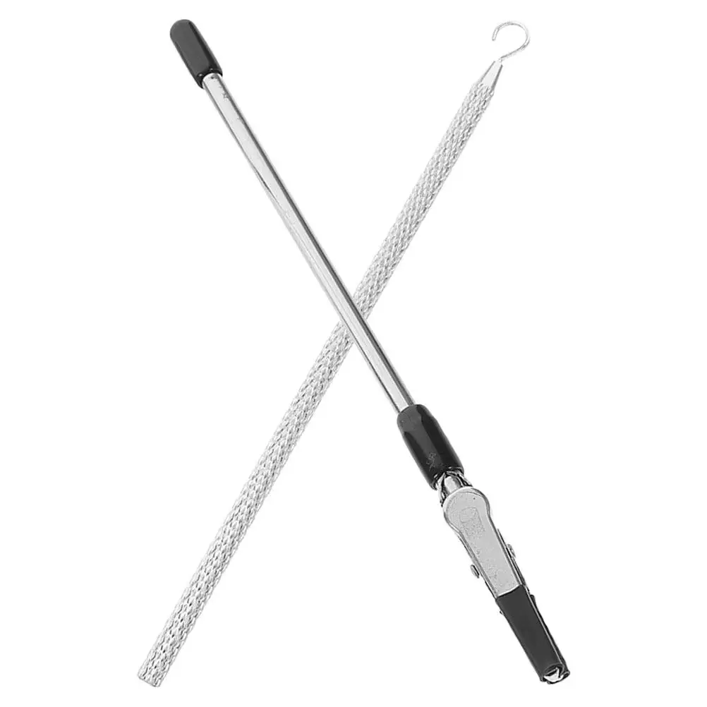 

2Pcs Bracelet Helper Tool Portable Metal Fastener Tool for Easy Wearing Necklace Clasp Helper Hook Accessories