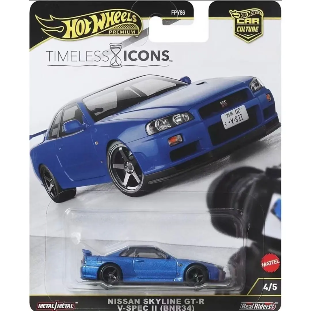 Coches de Juguete Originales Hot Wheels Premium Car Culture Timeless Icons Ferrari F50 Lexus Lfa Koenigsegg Agera R, Modelo de Vehículo para Niños, Regalo