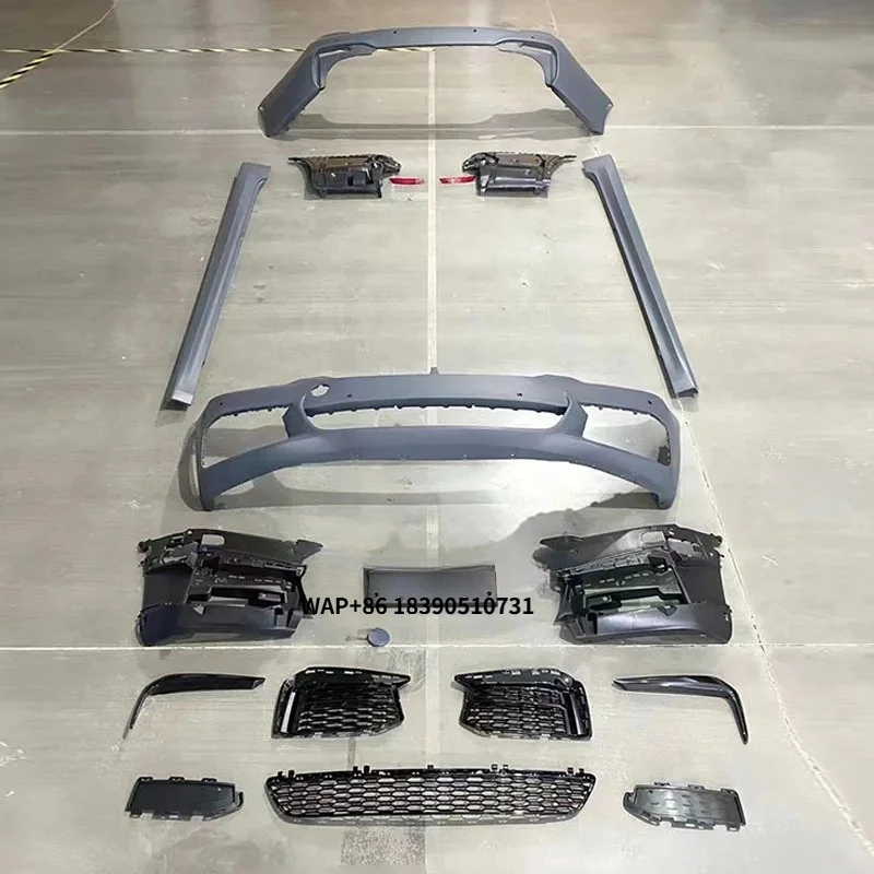 

G30 MT Style Bumper for 5-series 2017-2020 G30 Pre LCI Upgrade MT Body Kit Front Bumper Side Skirt Rear Bumper Diffuser