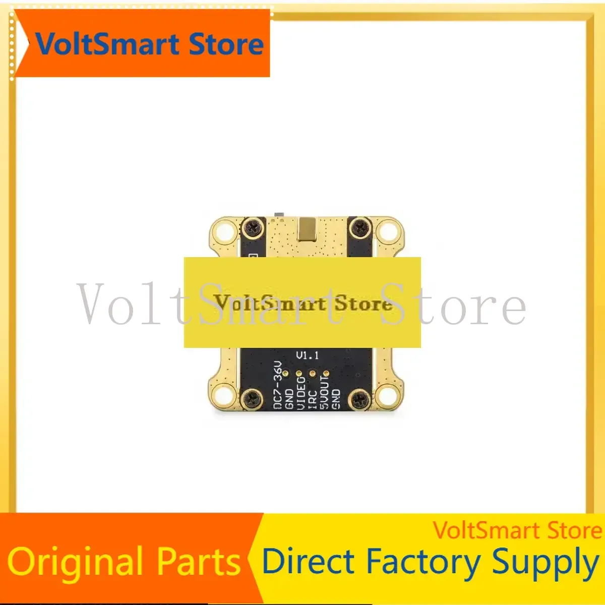 VoltS25-1600mW Adjustable FPV Video Transmitter, 30x30mm VTX With PIT Mode For Racing Drone Quadcopter, 5.8Ghz Compatible
