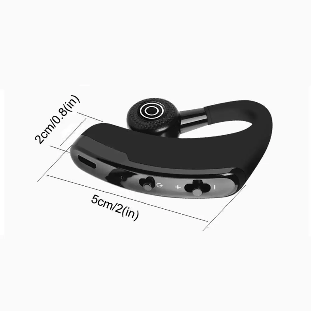 New V9 Wireless Bluetooth 5.0 Headset Hands-free Noise Reduction Sweatproof Sports Earphones With Microphone for Car Driving