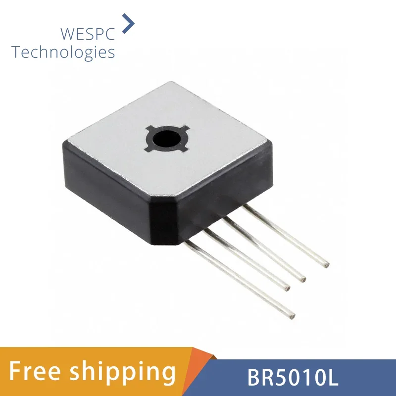 BR5010L Single-phase bridge rectifier Bridge rectifier device Rectifier bridge stack 50A 1000V