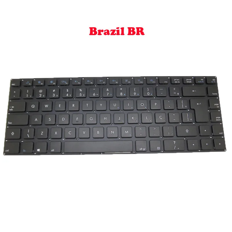 Laptop Keyboard For CCE Ultra Thin HT345 HT345-TV English US Brazilian BR French FR Black No Frame New