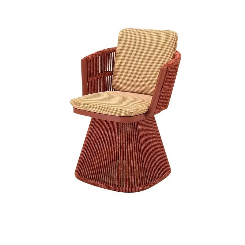 

Casual waterproof woven tables and chairs, outdoor rattan chairs, sun protection rattan chairs