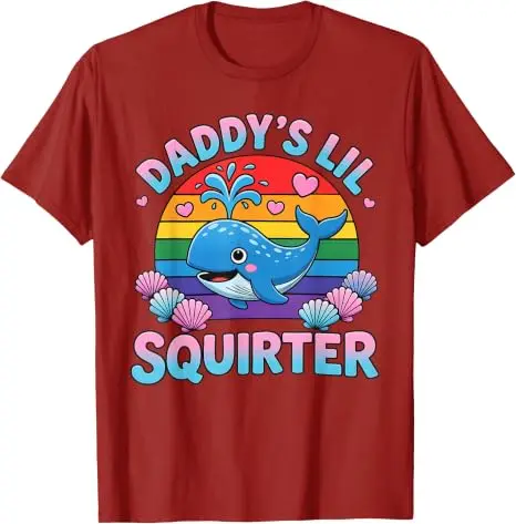 Unangebrachtes, lustiges „Daddy's Lil Squirter“ T-Shirt für Frauen, Y2k, freche Scherzgeschenke, Humor, Mädchen, Reise, Outdoor-Kleidung – Detail 10