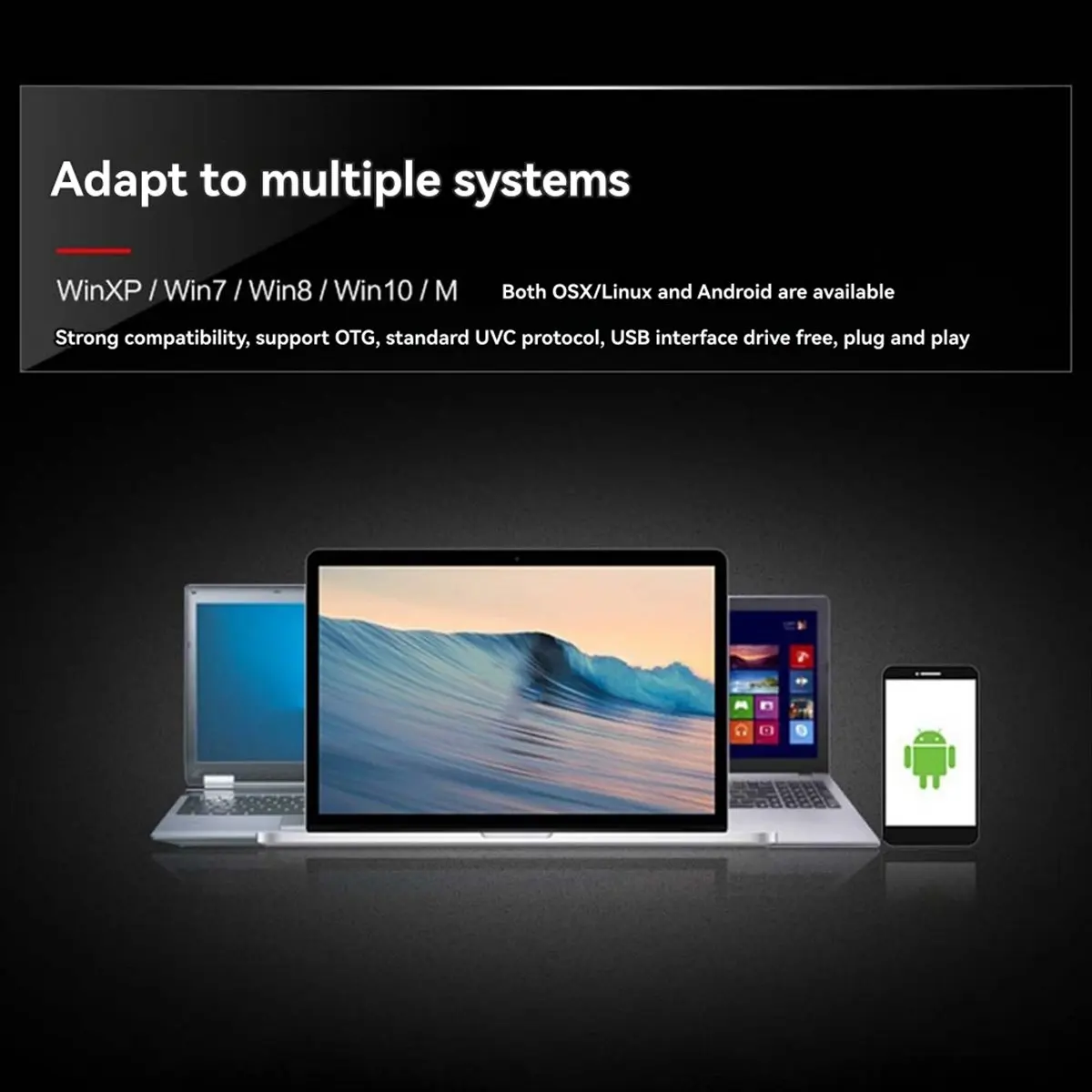 

2025 Новый модуль камеры 36 градусов OV9732 1MP 8 мм двойной модуль камеры с ручной фокусировкой и корпусом + штатив для WinXP/7/8/10 Linux/Android