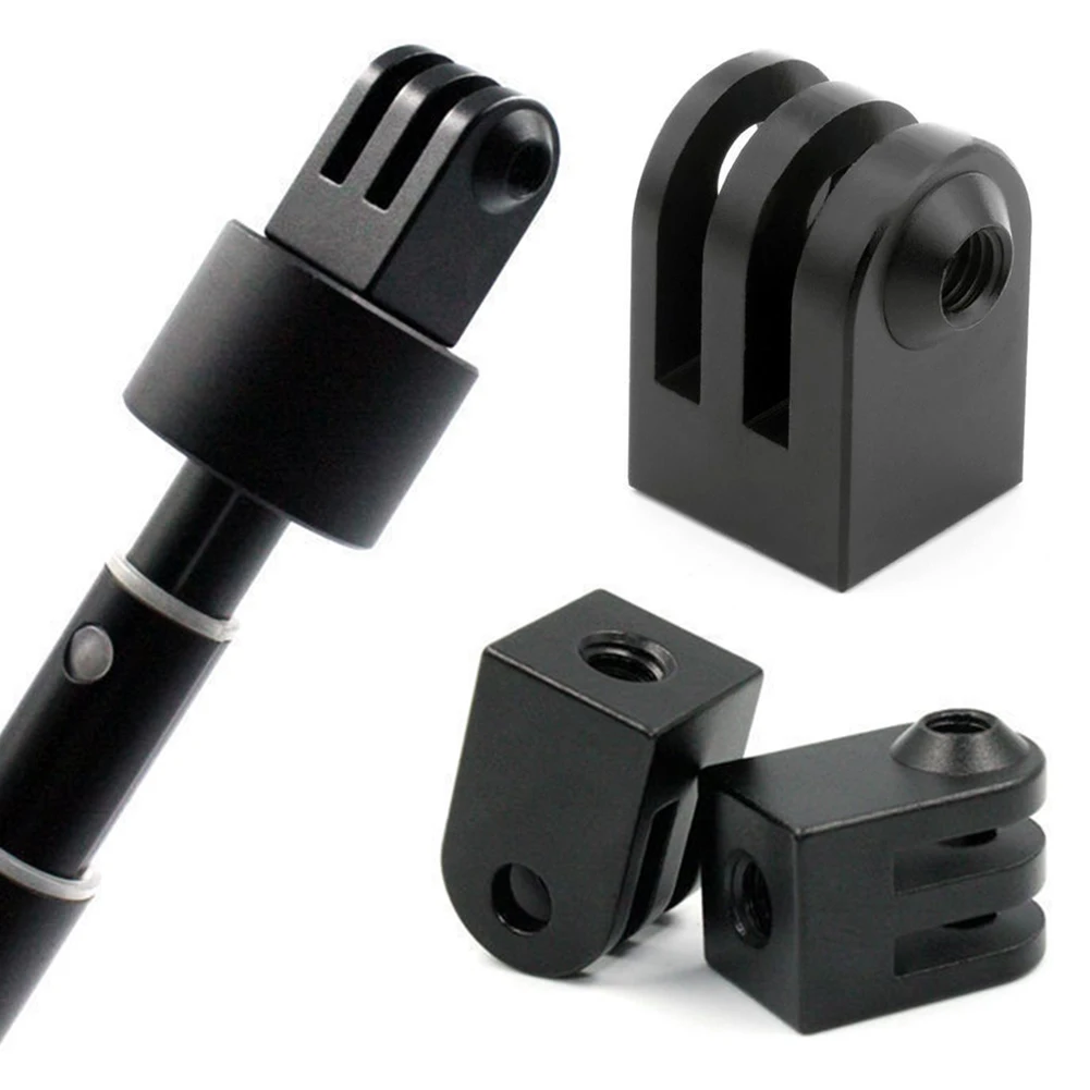 5 szt. Adapterów do mini statywu ze stopu aluminium z gwintem 1/4 cala, adapter mocujący do statywu kamery do GoPro Hero, DJI Osmo Action i akcesoriów do kamer.