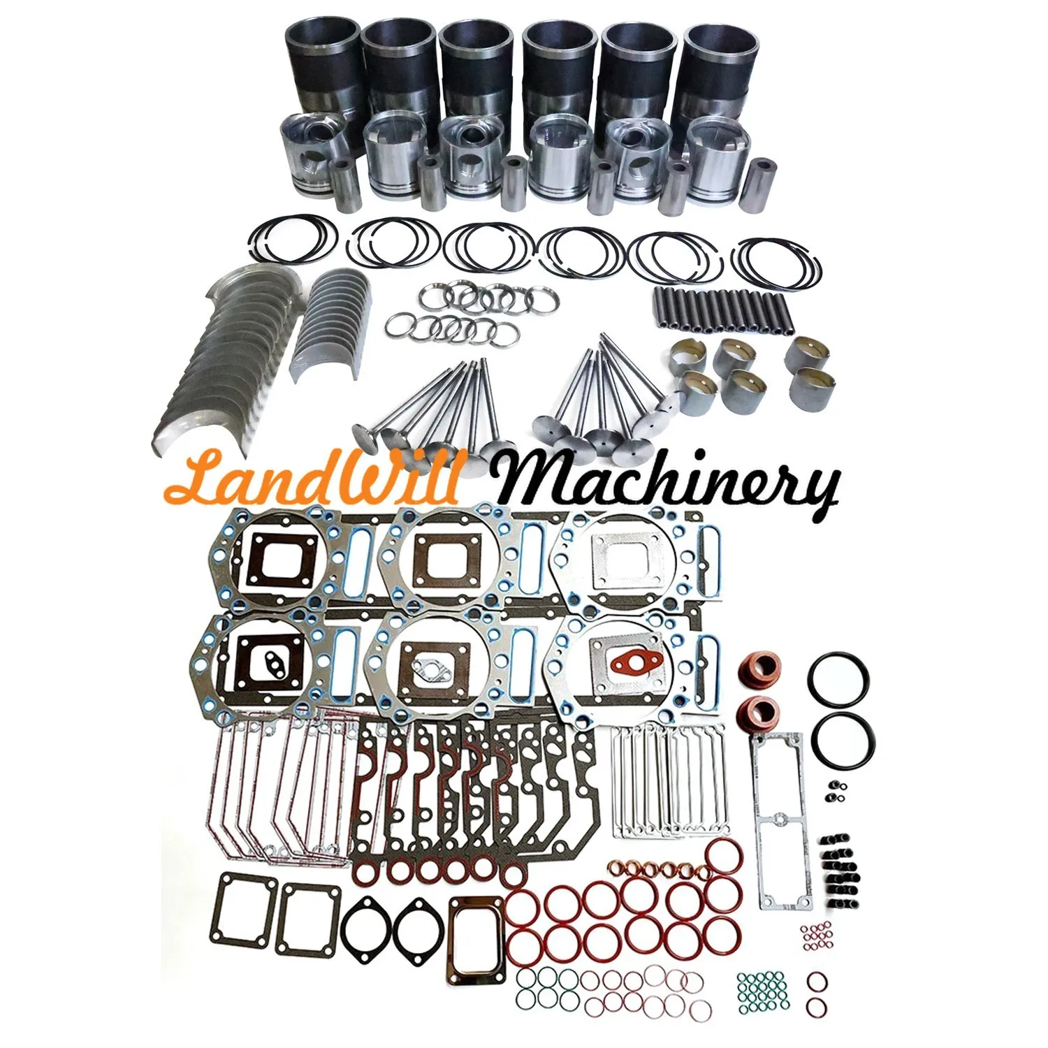 K19 Overhaul Rebuild Kit Fits For Cummins Engine