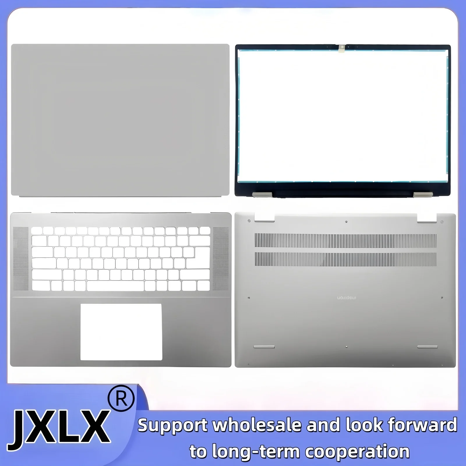 

JXLX® New For Dell Inspiron 16Pro 5620 5625 Laptop LCD Back Cover Top Case/LCD Bezel cover/Palmrest Cover/Bottom Base Cover
