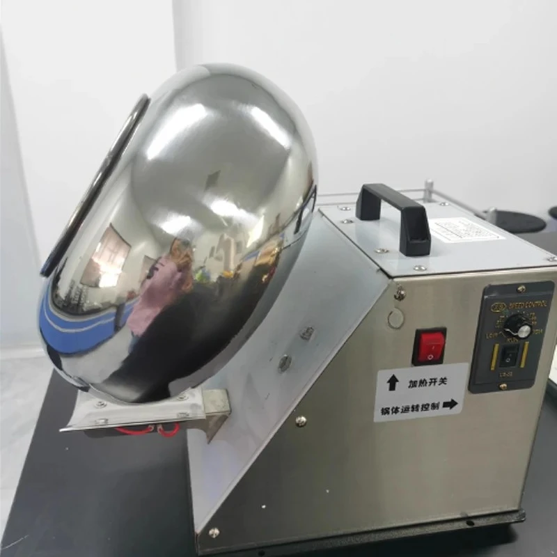 Stainless Steel Sugar Coating Machine Food Drying Rounder Medicine  Chocolate Rounding Coating Machine