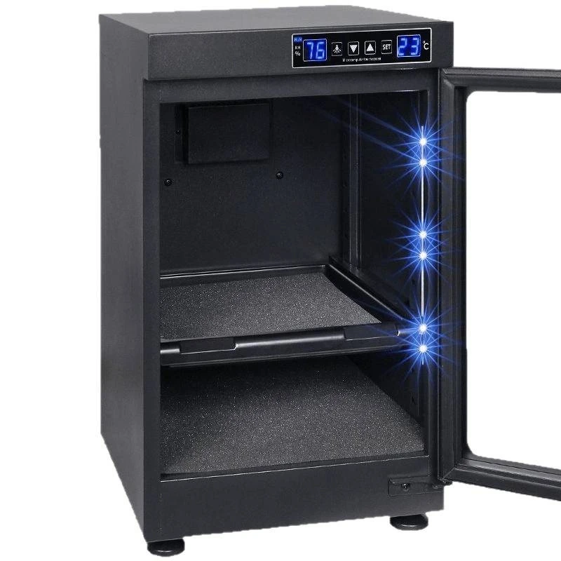 Electronic moisture proof box 30/40/50L SLR camera lens stamp drying box photography equipment dehumidification cabinet