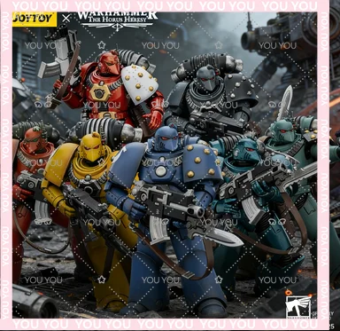 

Фигурка JOYTOY 1/18 для взрослых 18+ The Horus Heresy MKVI Tactical Legionary, аниме-игрушка