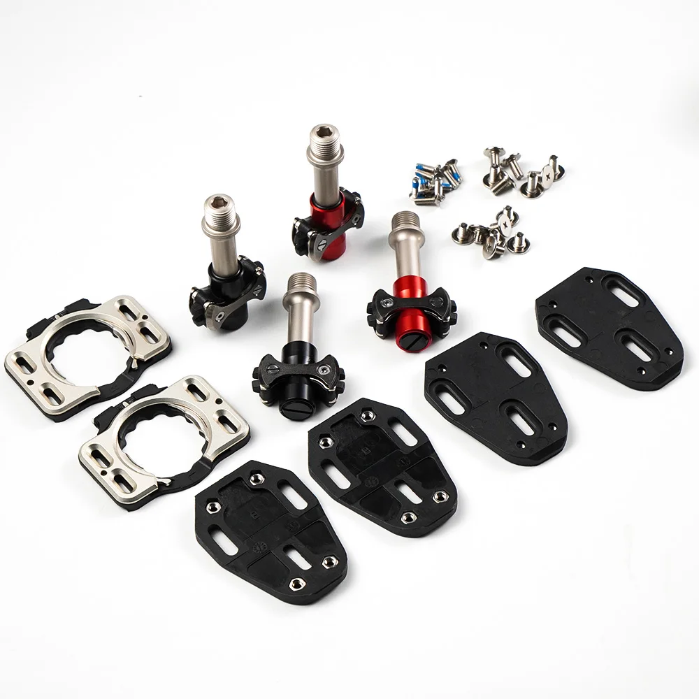 

Педали для шоссейных велосипедов с ЧПУ, педали с замком без зажимов для гоночного велосипеда, совместимые с адаптером SpeedPlay, системой автоматической блокировки