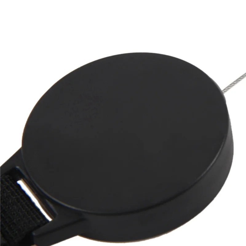 M09K 5X Heavy Duty Retractable Key Chain & Badge Reel Holder Carabiner Clip - Swivel-Back Extractable