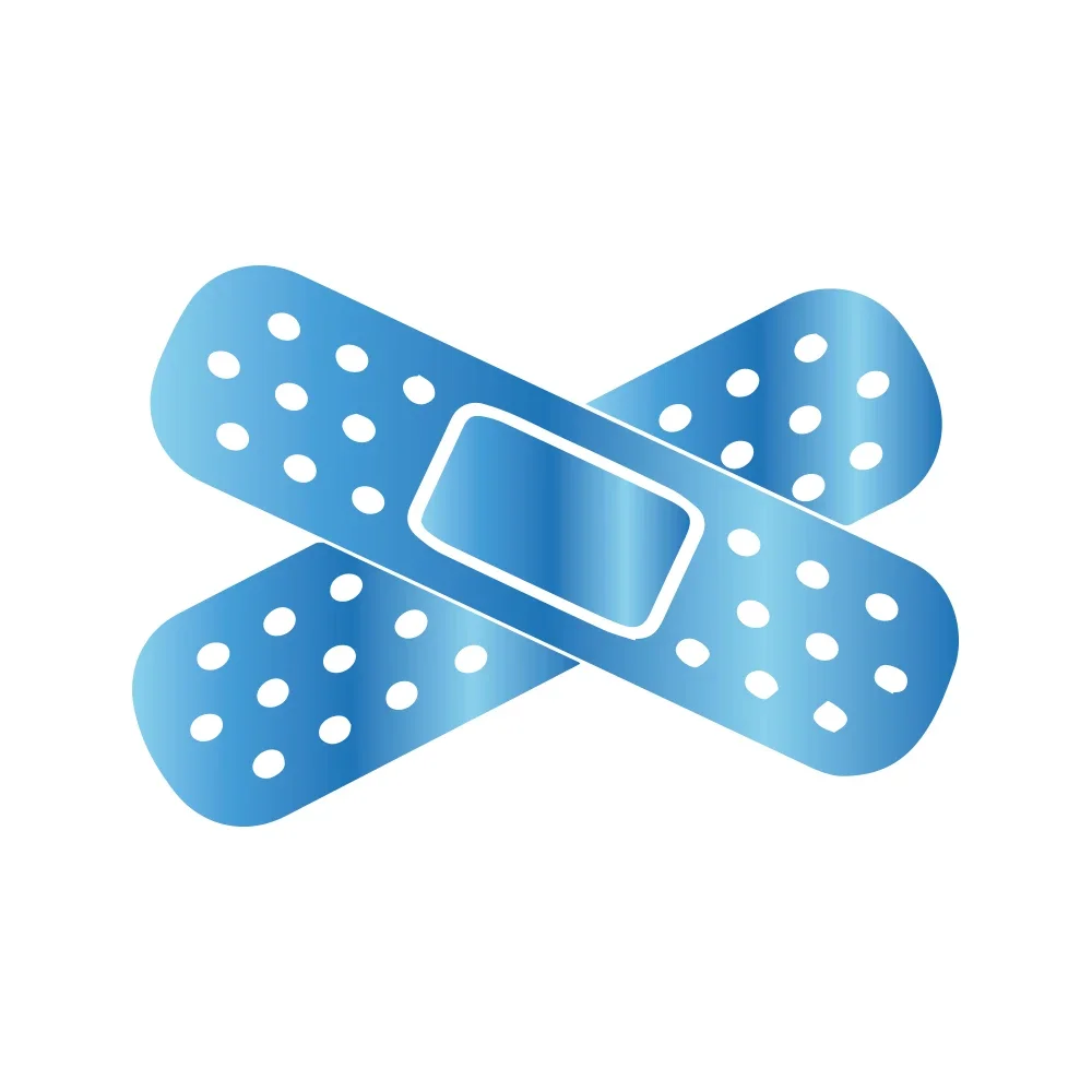 Funny Band Aid Car Bumpers Window Vinyl Decal  Creative Stickers And Car styling Decors on Motorcycle