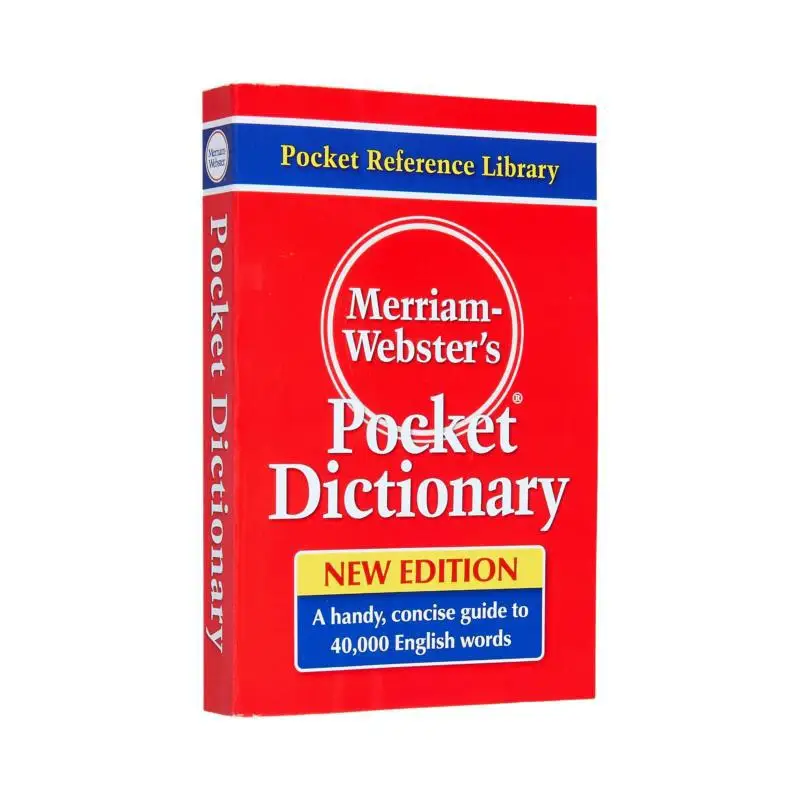 

Merriamwebsters Pocket Dictionary MerriamWebster MerriamWebster 9780877795308 Book