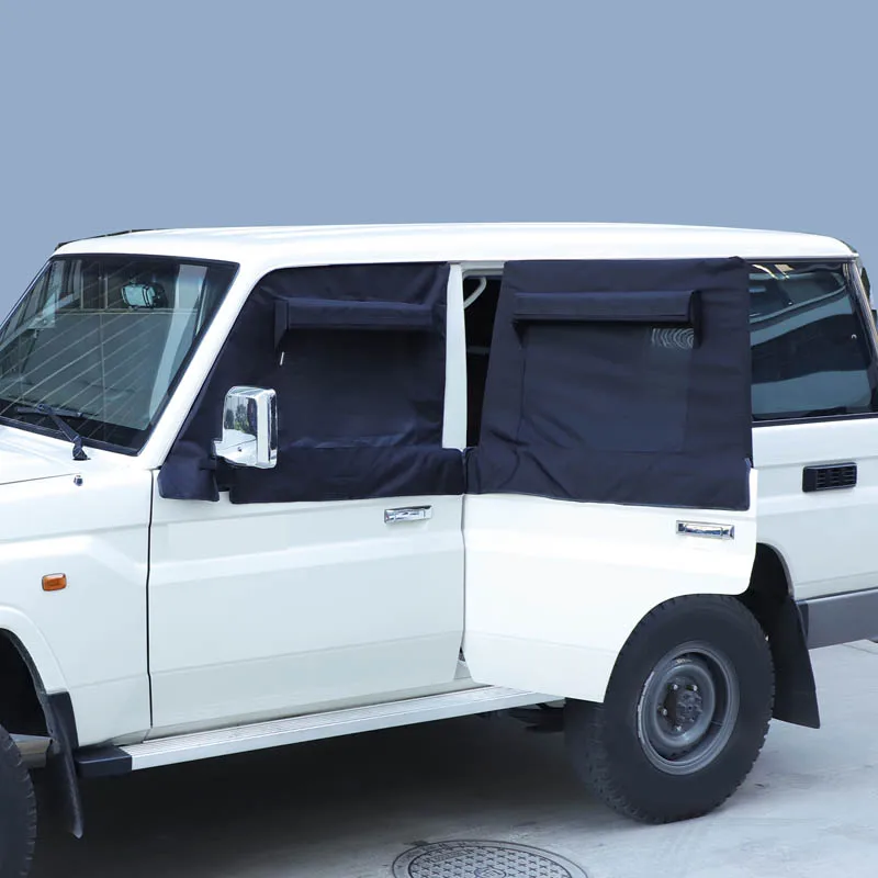 For 2007-2026 Toyota LC76 car window sun visor camping curtain sunshade foldable curtain insect net car accessories