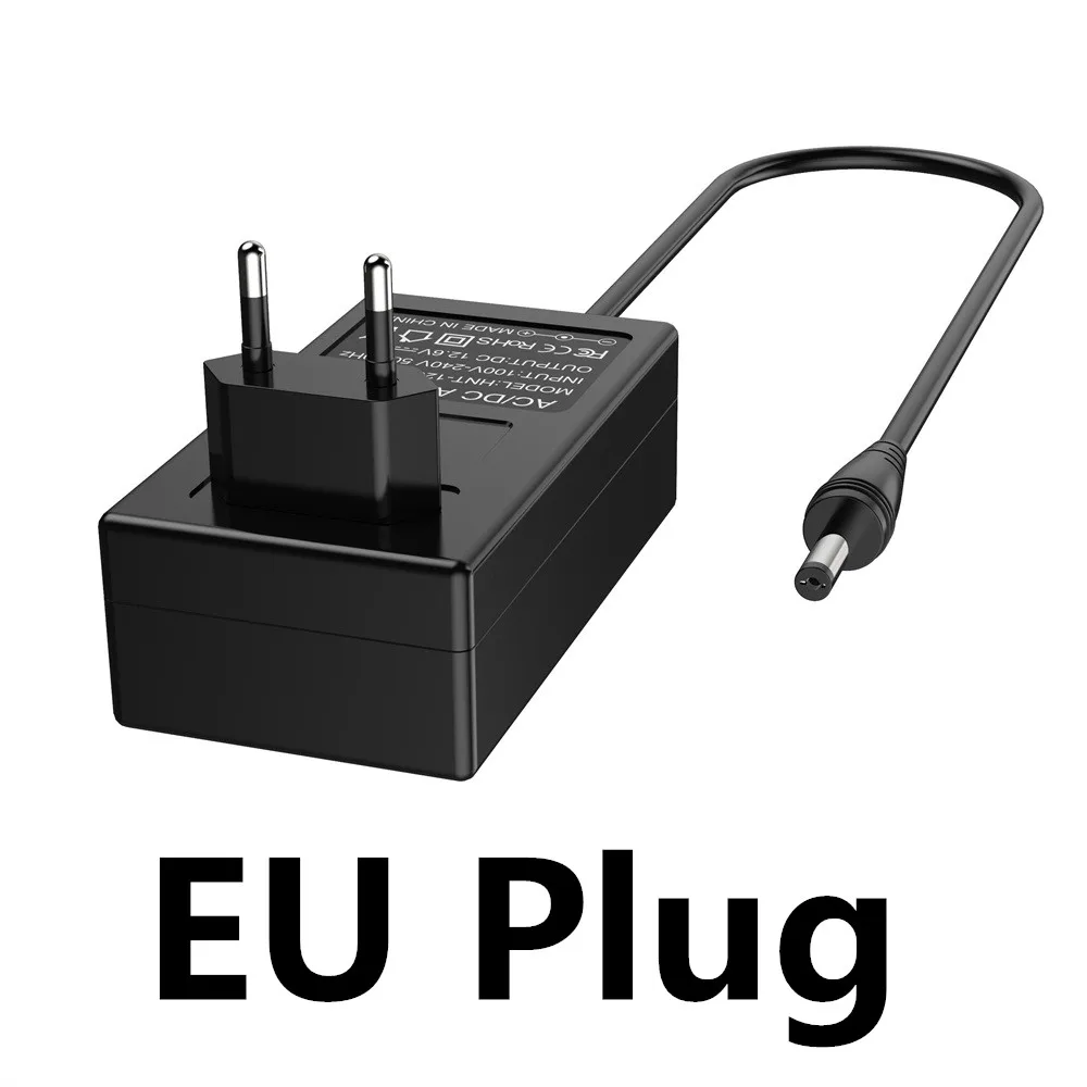 8.4V/16.8V/21V 12.6V 리튬 배터리 충전기, DC 5.5*2.1mm 18650 폴리머 EU/ US 플러그 리튬 이온 배터리 충전기 전원 어댑터