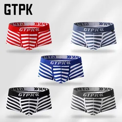 Men's Cartoon Sport Underwear Breathable Finess Boxer Sexy Shorts Japanese Style New