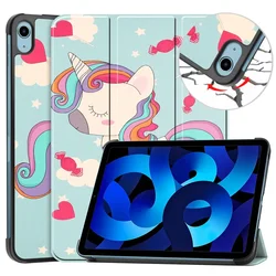 For Apple iPad 10th Generation Case 10.9 Smart PU Leather Cover Funda for iPad 11th Generation 2025 A16 Case Magentic Cover Kids