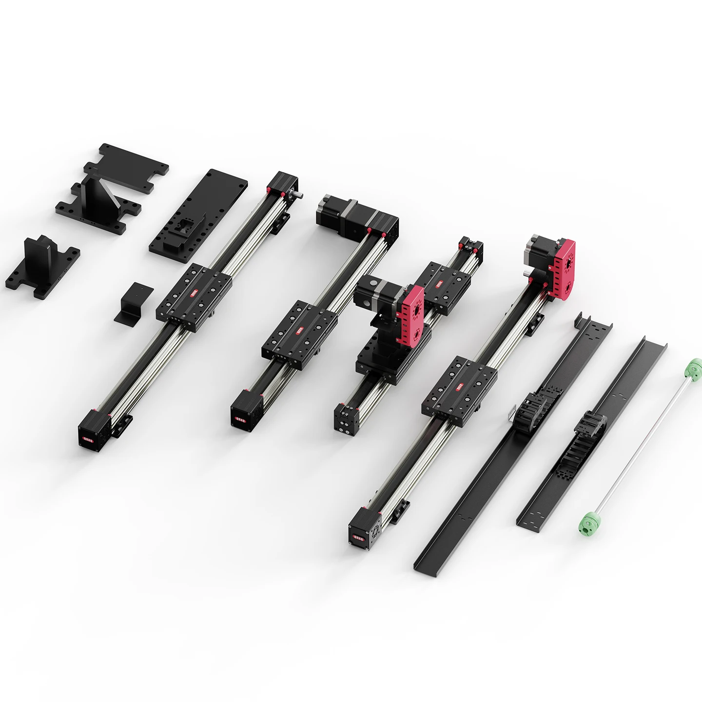 Automatic Guide Rail Large Gantry Reciprocating Linear Slide Table  Axis Glue Coated Cross Slide Table