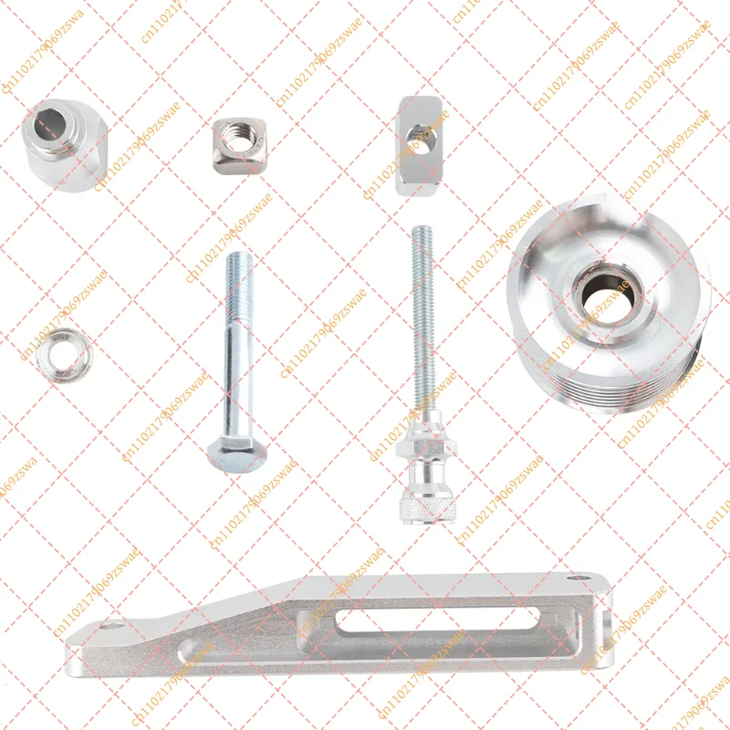A/C & P/S Eliminator Delete Pulley Kit for Honda Acura K20 K24 K-Series