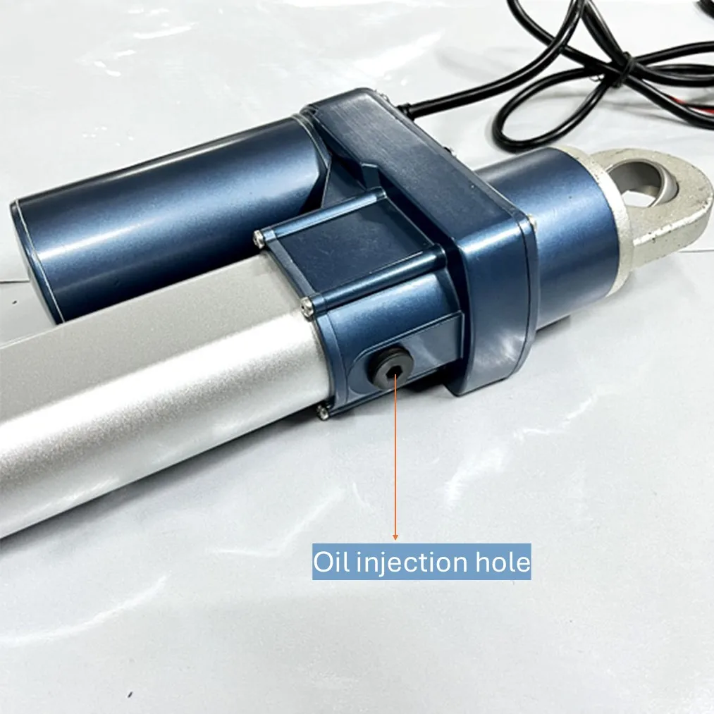 50000N Solar Industrial Linear Actuator 1000mm Heavy Duty Encoder 24v For Solar Tracker