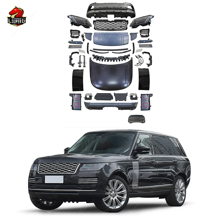 

2022 OEM Style Body Kit For Range Rover Executive 2013-2017 with Front Rear Bumper Engine Hood Headlights Taillights