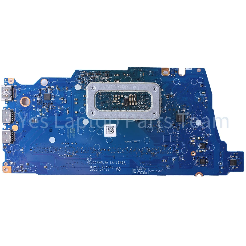 Imagem -06 - Placa-mãe do Portátil para Dell Hdl50 Hdl5a La-l946p Dell 3520 Cn04kdpm Srlfq I51235u 100 Testado