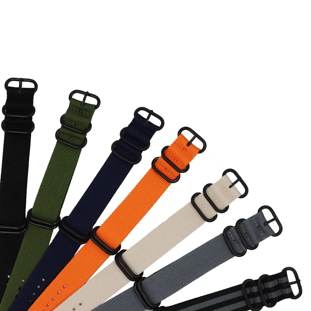 

Intelligent Nylon Canvas Watch Strap Man Wrist Straps Bands for Women Watchstrap