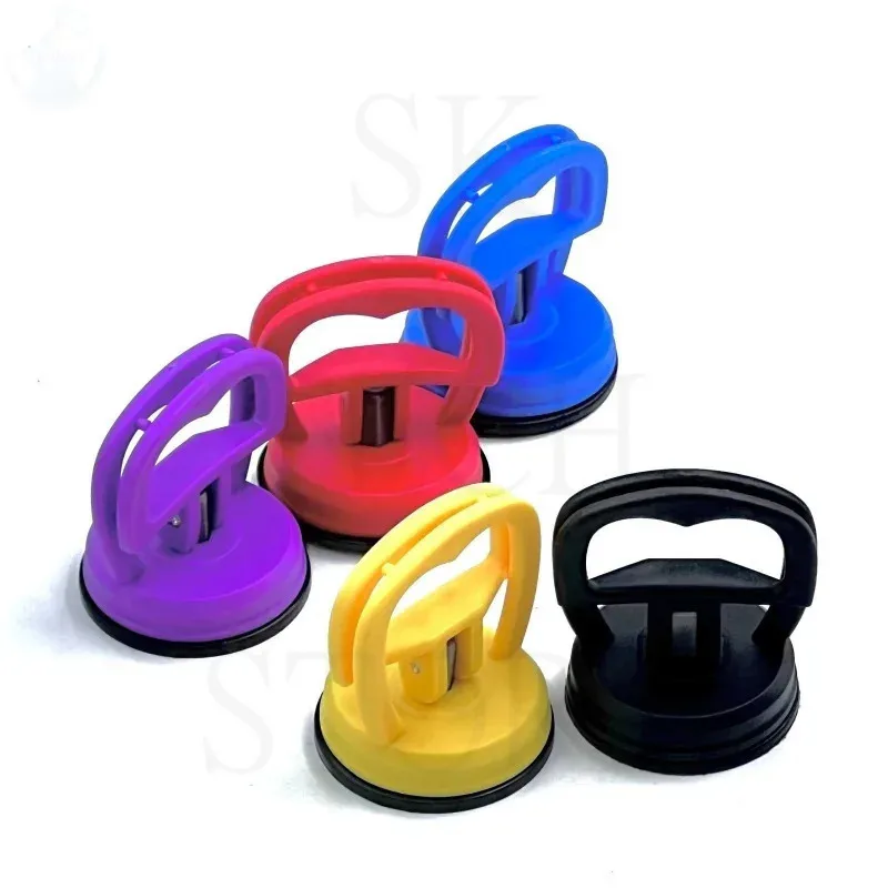 5pcs separatori dello schermo aspirazione aperta per Pad MAC Phone Tablet LCD Screen Tools Cup Phone Sucker riparazione del telefono cellulare smontaggio Lcd