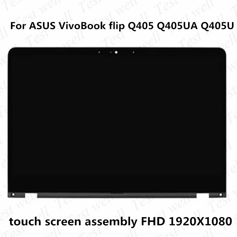 

Original A+ 14.0 inch FullHD 1920x1080 IPS LCD Display Touch Screen Digitizer Assembly for ASUS Q405 Q405U Q405UA Series