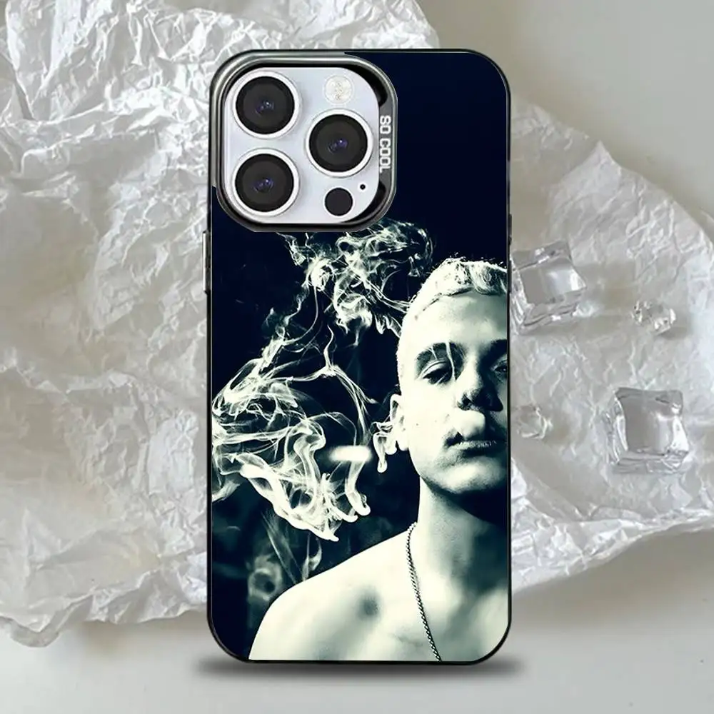 Rapper PLK Chambre 140 telefoonhoesje voor iPhone 17,16,15,14,13,12,11,Pro,Max,Plus,Mini,XS,SE Anti Fall zwart mat harde bumper