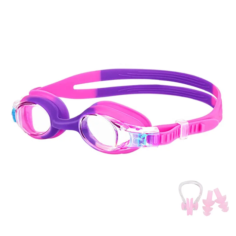 Swimming Goggles For Kids Youth Age 3-14 Years Old Anti-fog 100% UV Protection Clear Vision No Leaking Quick Adjustable Strap