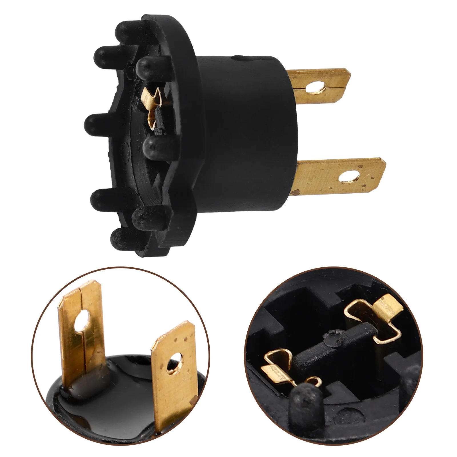 

Dual H7 Headlight Socket Holder Connector Car Light Base Plastic Lamp Holder Easy Install Universal Fitment