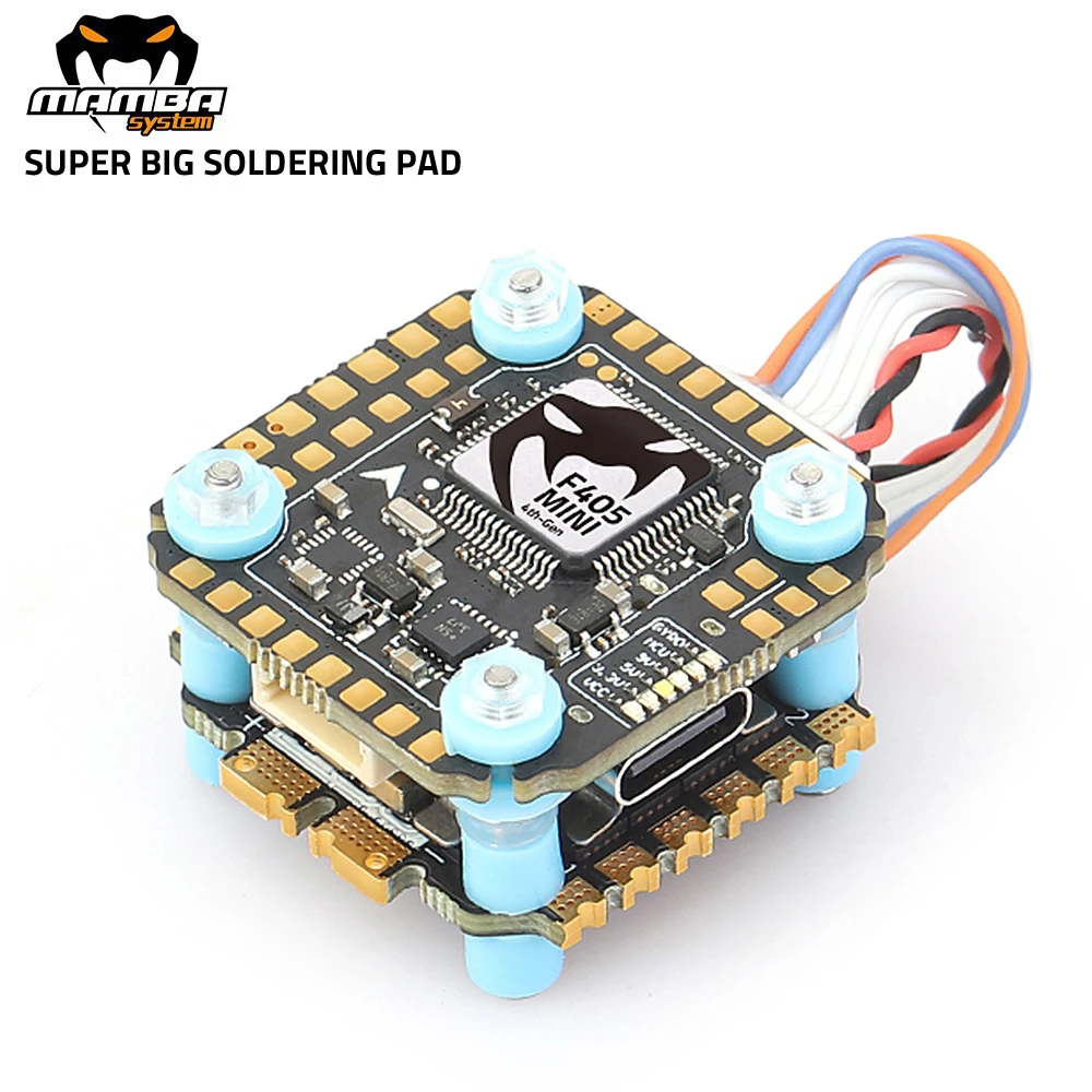 

DIATONE MAMBA MK4 F405 MINI (ICM42688P) Flight Controller W/ F40_BLS MINI ESC Dshot 300/600/1200 3-6S For RC FPV Racing Drone