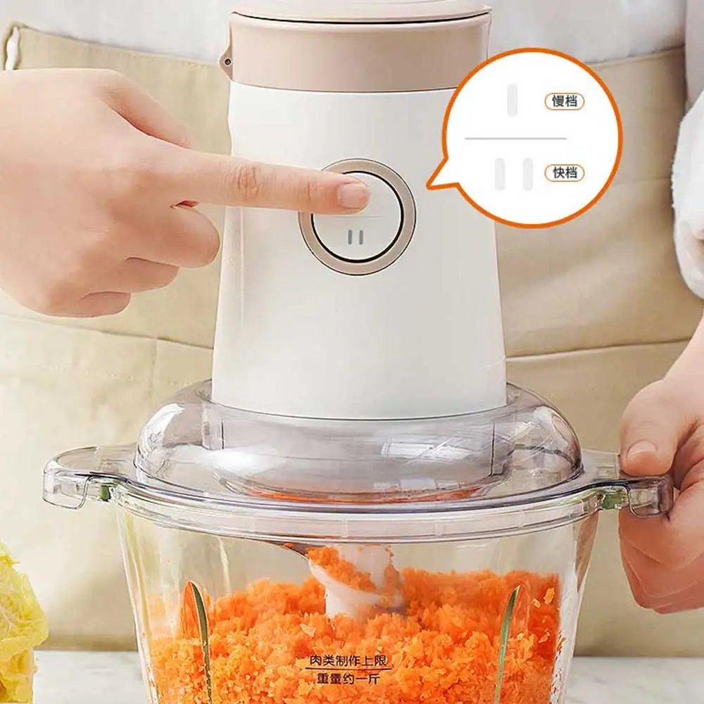 Penggiling Pengisi Listrik Rumah Tangga Penggiling Daging Mesin Memasak Multifungsi Kecil Mesin Pengisi Daging Mixer