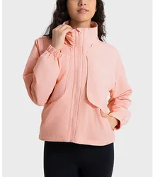 Women's Coats Winter Long Padding Jacket Tops Gym Yoga Sportswear Training And Exercise Hooded Jacket Outdoor Soft Shell Jacket