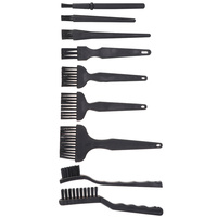 11Pcs Anti-Static Brush Set Premium Plastic Small Size Light Weight for Hard-to-Reach Spaces Cleaning Phone CPU Keyboard
