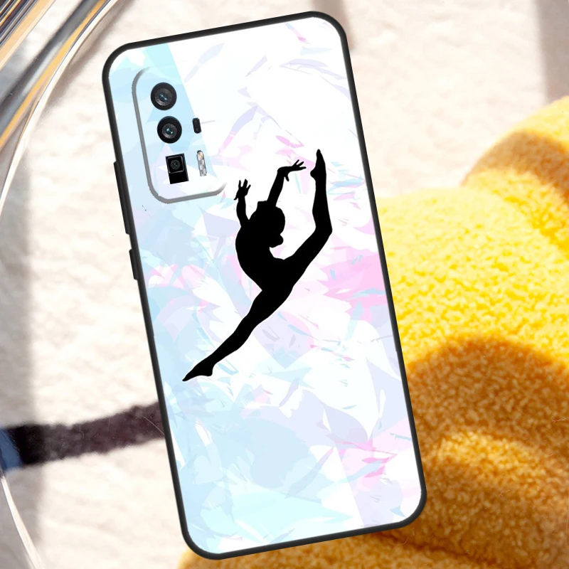 Love Gymnastics Case For POCO X6 M6 X3 Pro X5 F3 F5 M5s Xiaomi 13 14 Ultra 12 Lite 11T 12T 13T Pro Cover