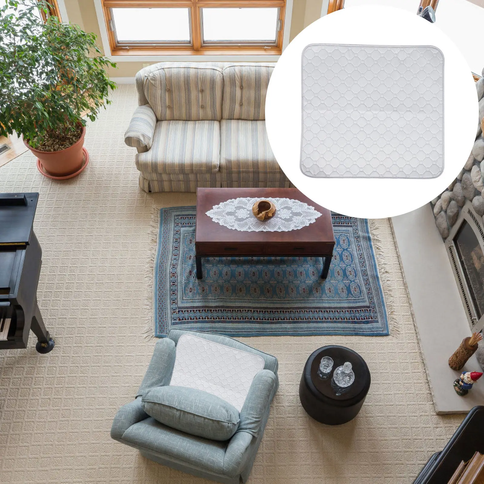 

Household Foldable Urine Pad Durable Polyester Bed Underpad for Elderly Baby Menstruation Absorbent Incontinence Mat