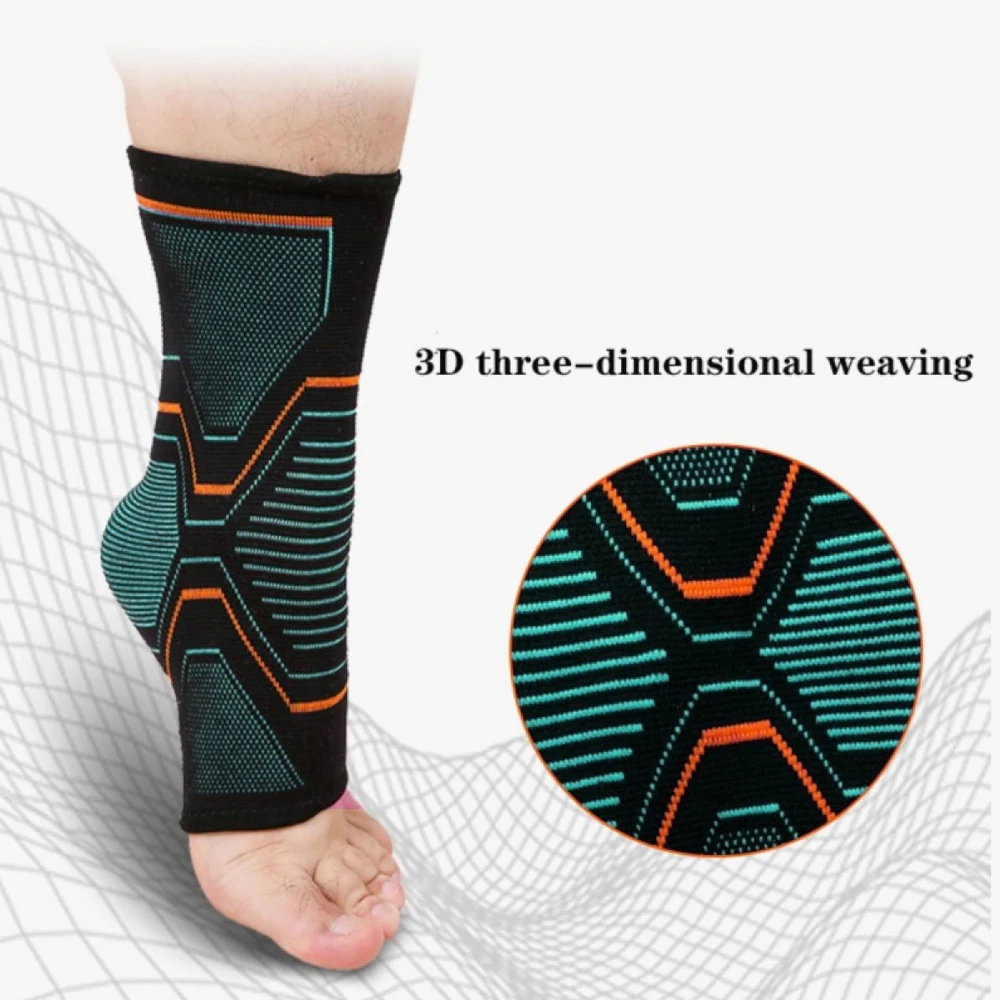 1 PCS Ankle Brace Compression Sleeves Injury Recovery Joint Pain Tendon Support, Plantar Fasciitis Foot Socks with Arch Support