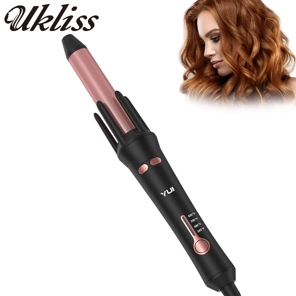 Auto Rotating Ceramic Hair Curler Automatic Curling Iron Styling Tool Hair Iron Curling Wand Air Spin and Curl Curler Hair Waver