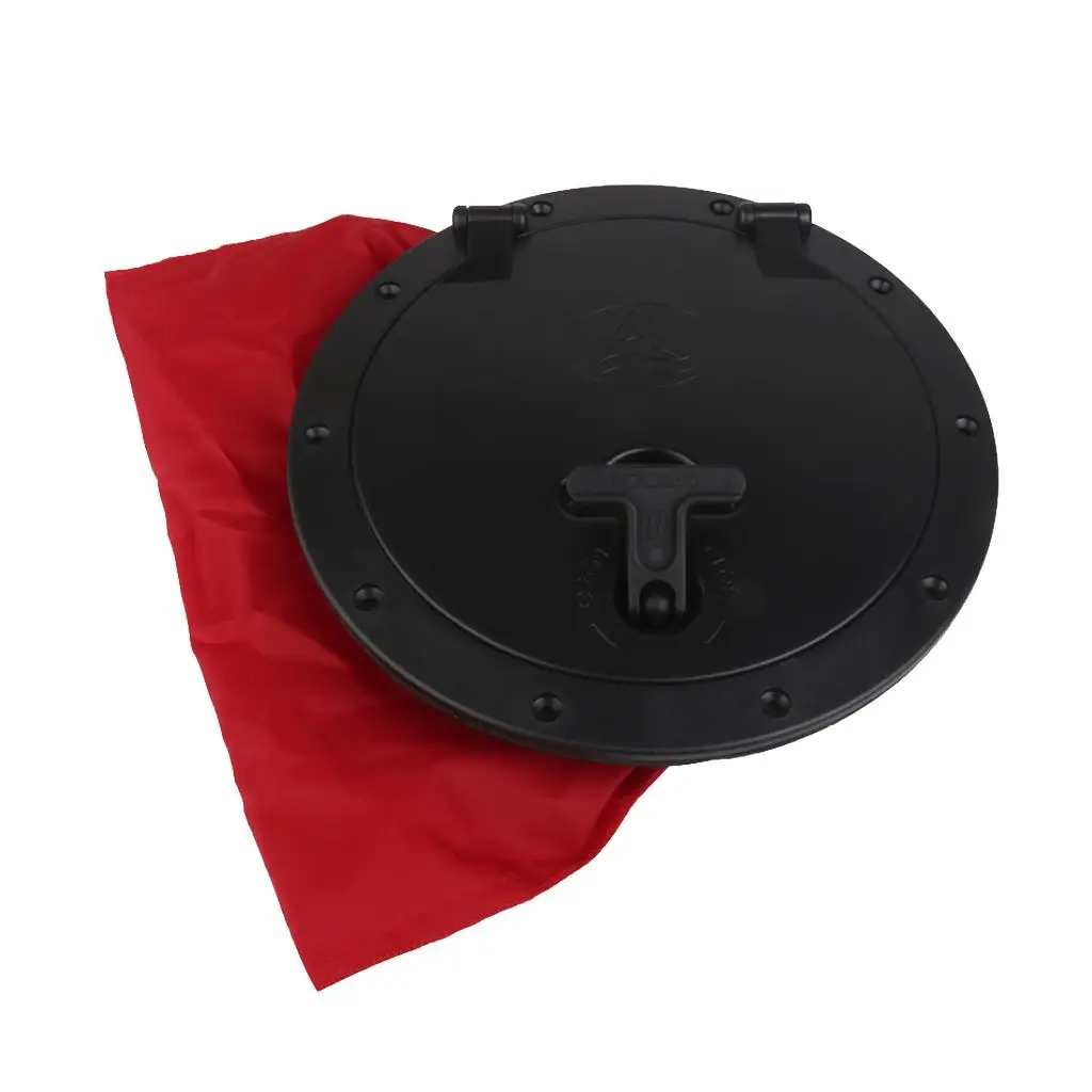 Durable 8 Inch Kayak Deck Plate Hatch Cover Storage Bag for Marine Boat Equipment Recreational Sailing Canoe